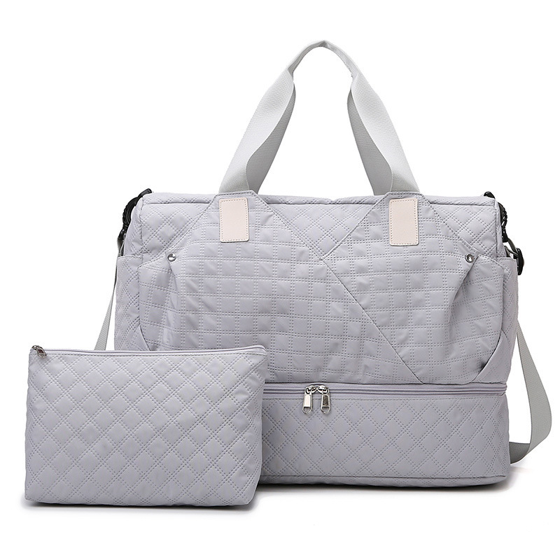 New Large Capacity Travel Quilted Versatile Mother-Daughter High-Value Single Shoulder Handbag Multifunctional Storage Bag
