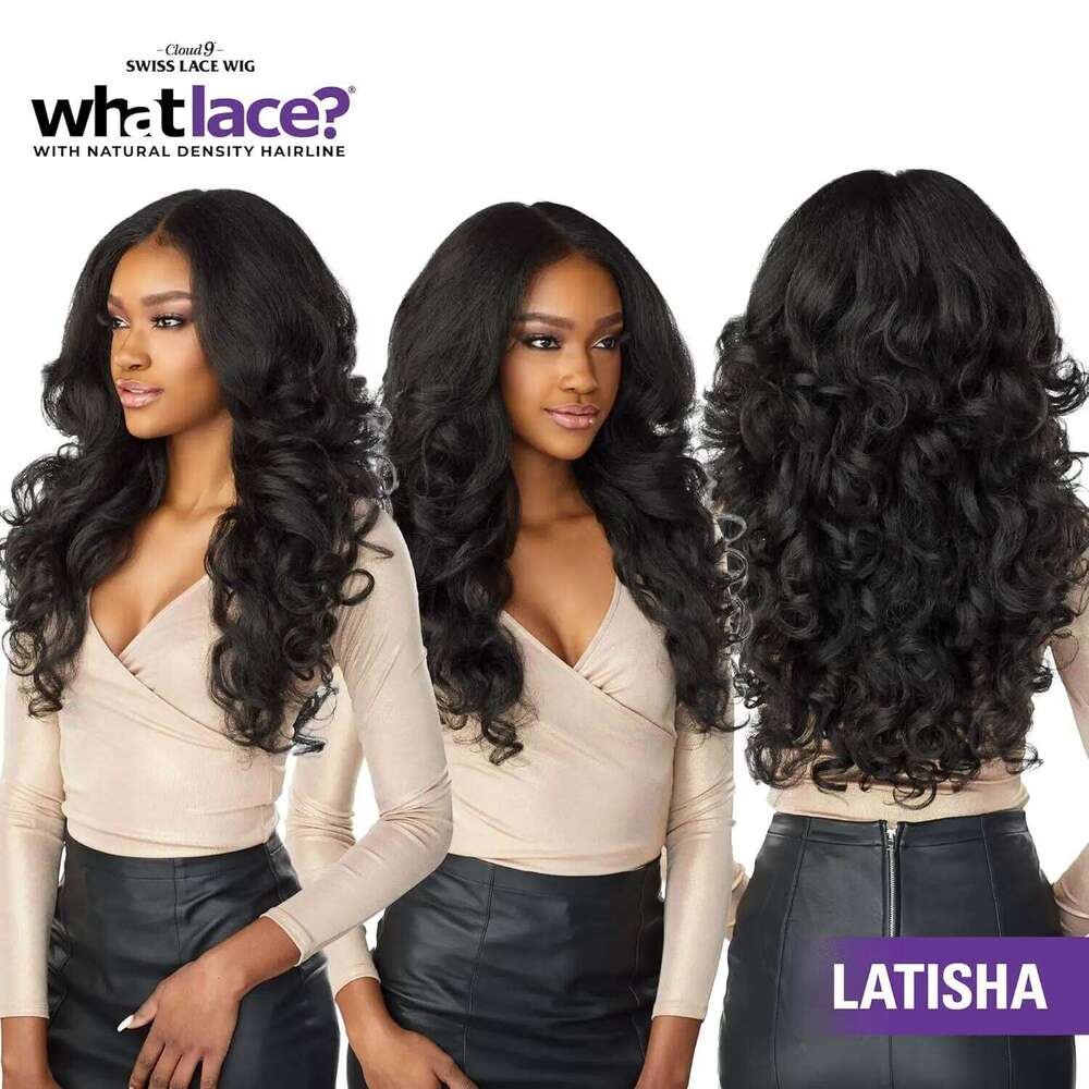 Long Natural Textued Curly Style, Heat Safe Synthetic Fibers