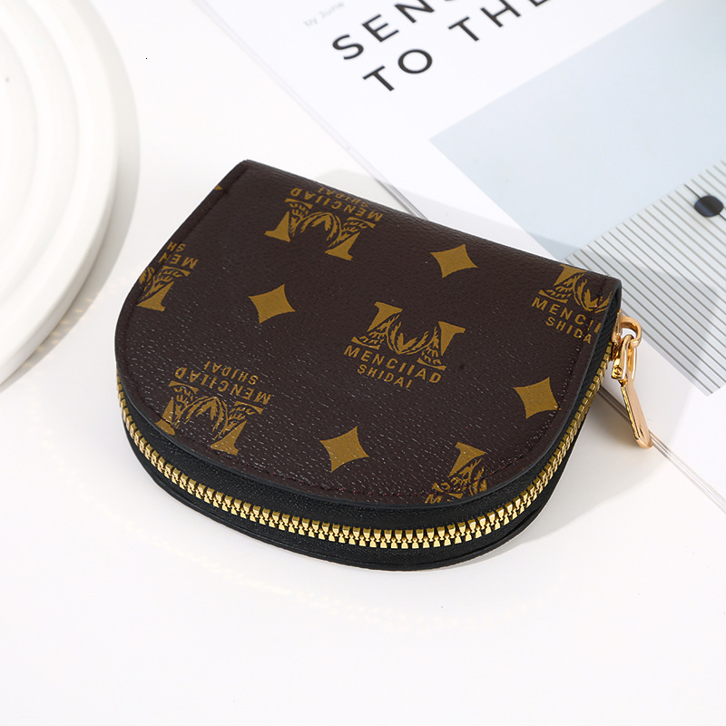 Designer 2025 New European And American Women Printed Wallet Fashionable Multi-purpose Multi-card Slot Card Holder Card Box Multi-functional Zipper Co