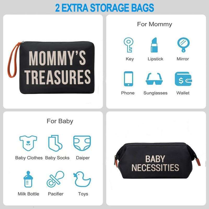 Women's five-piece set of multifunctional mommy portable travel casual waterproof ultra-light mother and baby bag