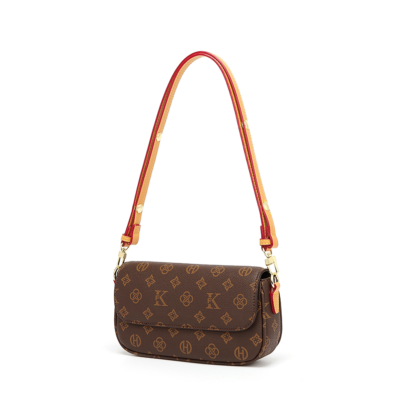 MKF designer bag free shipping Light luxury high-quality vintage floral shoulder bag with classic casual print and simple womens crossbody bags