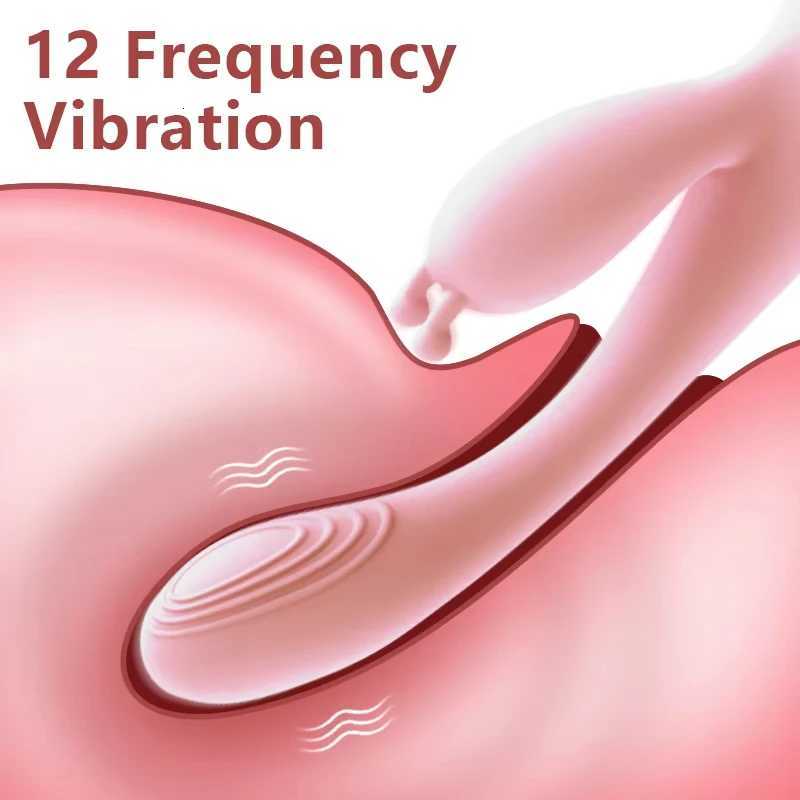 10 Speeds G-Spot Vibrator for Women Sextoy Nipple Clitoris Stimulator Finger Dildo Shaped Vibes Sex Toys Female Adult Supplies W250807