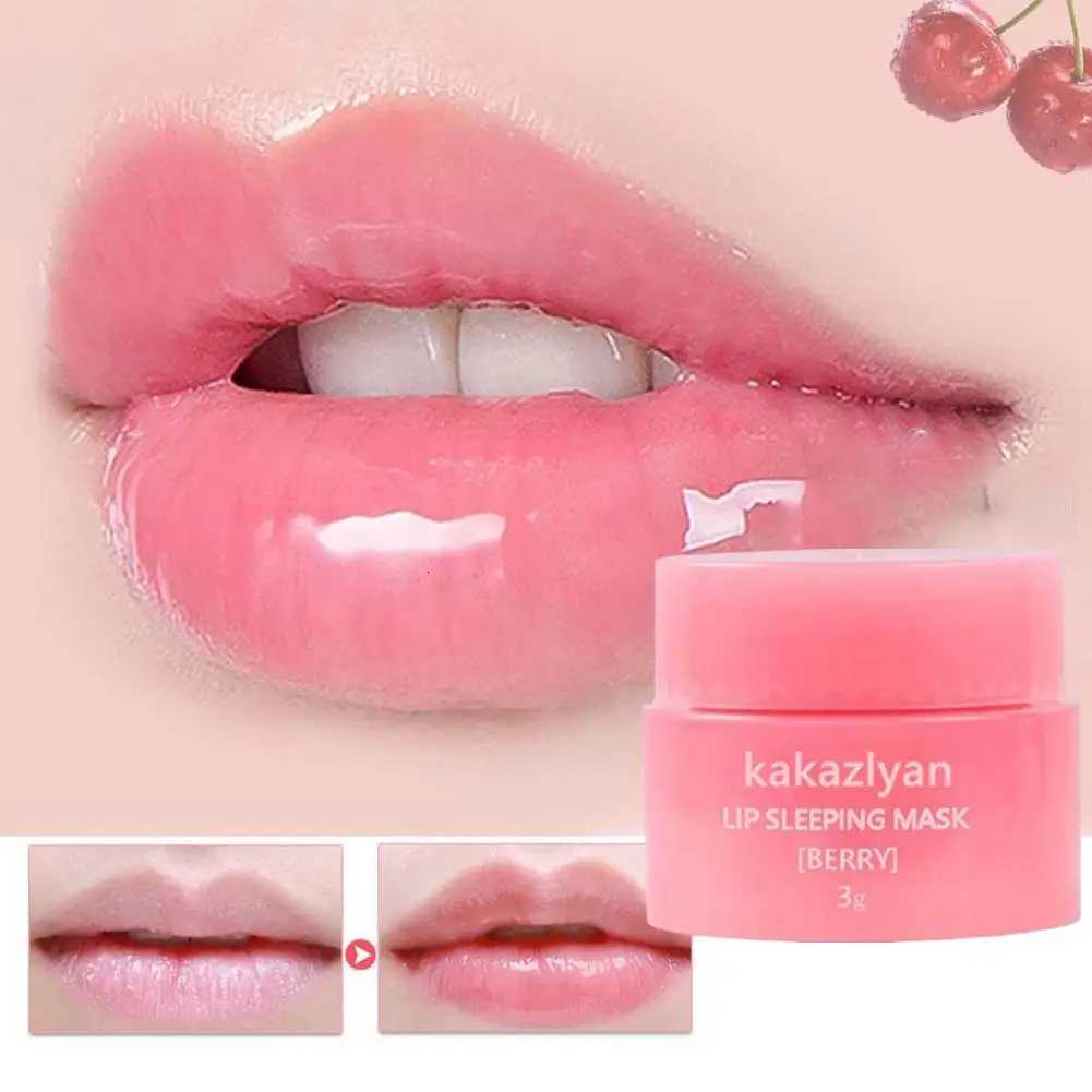 Jelly Lip Balm Fruite Fragrance Moisturizing Lip Gloss Mask Base Makeup Fades Lips Lines Anti-Cracking For Lip Care LipstickXJ250807