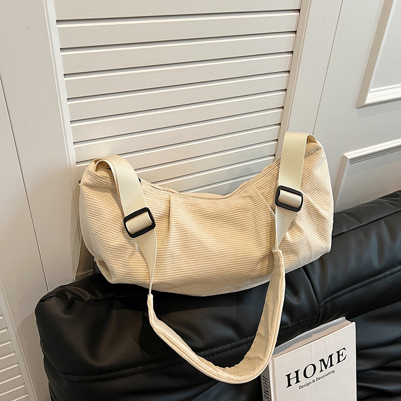 Single Shoulder Solid Color Crossbody Couple Style Large Capacity Gym Backpack Simple Women's Bag