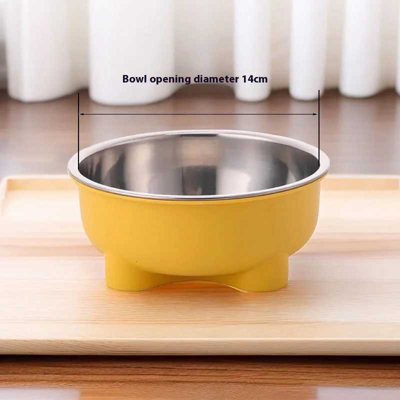 Eco-Friendly Stainless Steel Pet Bowl - Detachable Design Smooth Rim Cross Base for Stability Easy Clean Cat Dog Dish Y250806