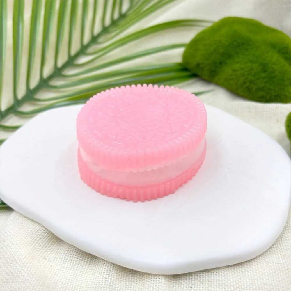 Soft Taba Squishy Handmade Cookies Stress Relief Toy Sensory Fidget Toys for Kids Adults Anxiety Relaxation Squeeze Holiday Gift Z250807