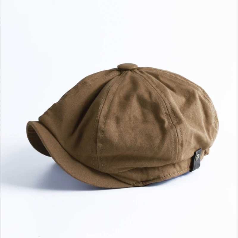 Blinder Peaky Vintage Newsboy Hat Beret Solid Color Fashion Korean Version Casual Tide Spring Autumn Mens Adult C XJ250807