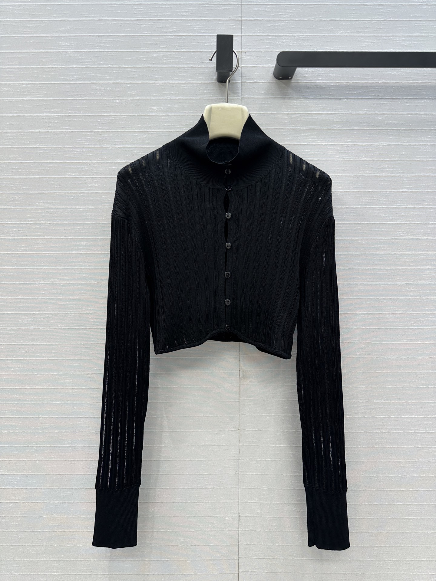 Milan Runway Women's Knits 2025 New Autumn Turtle Neck Long Sleeve Fashion Designer Tees Brand Same Style Tops 0807-13