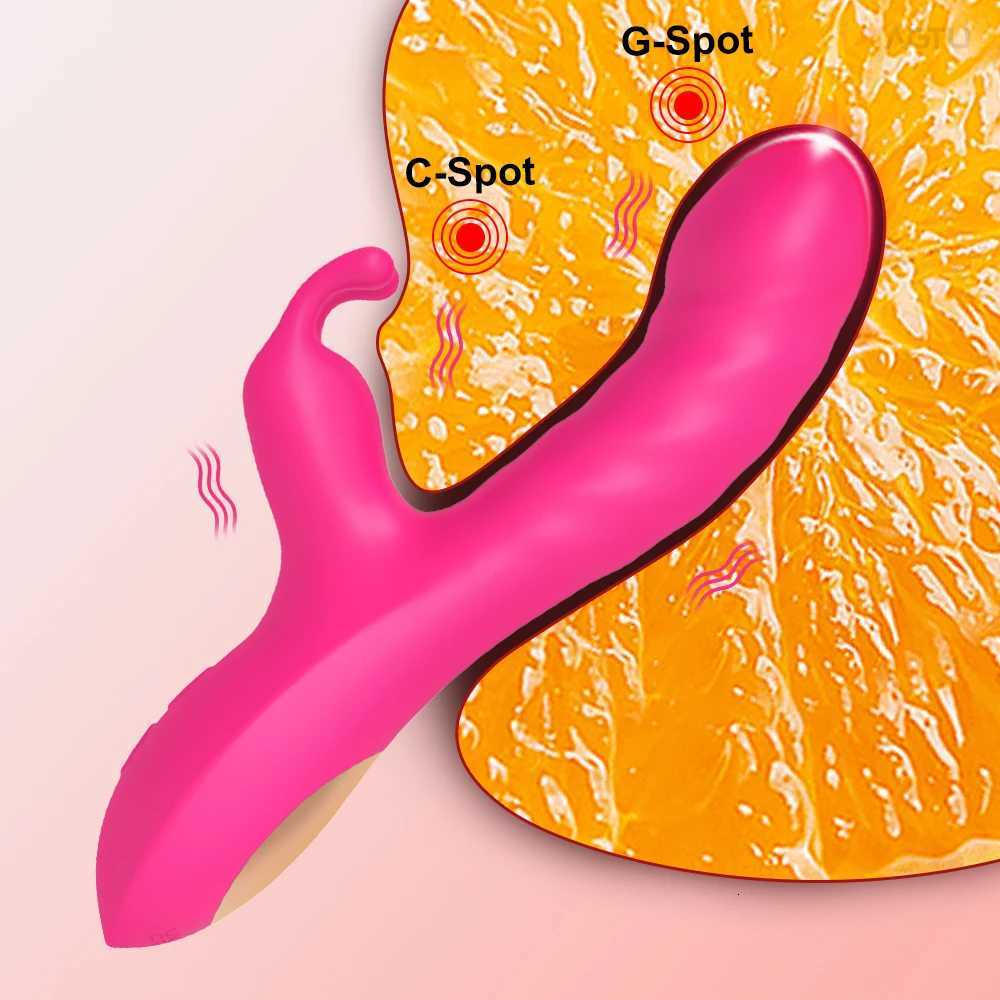 Powerful G Spot Rabbit Vibrator for Women Nipple Clitoris Stimulator Dildo Massager Adults Masturbator Female Sex Toy for Adults W250807