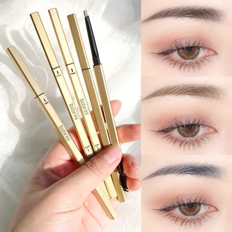 Small Gold Bar Double-Ended Eyebrow Pencil Three-Dimensional Eyebrow Shape Long-Lasting Without Smudging Slender and Natural W250807