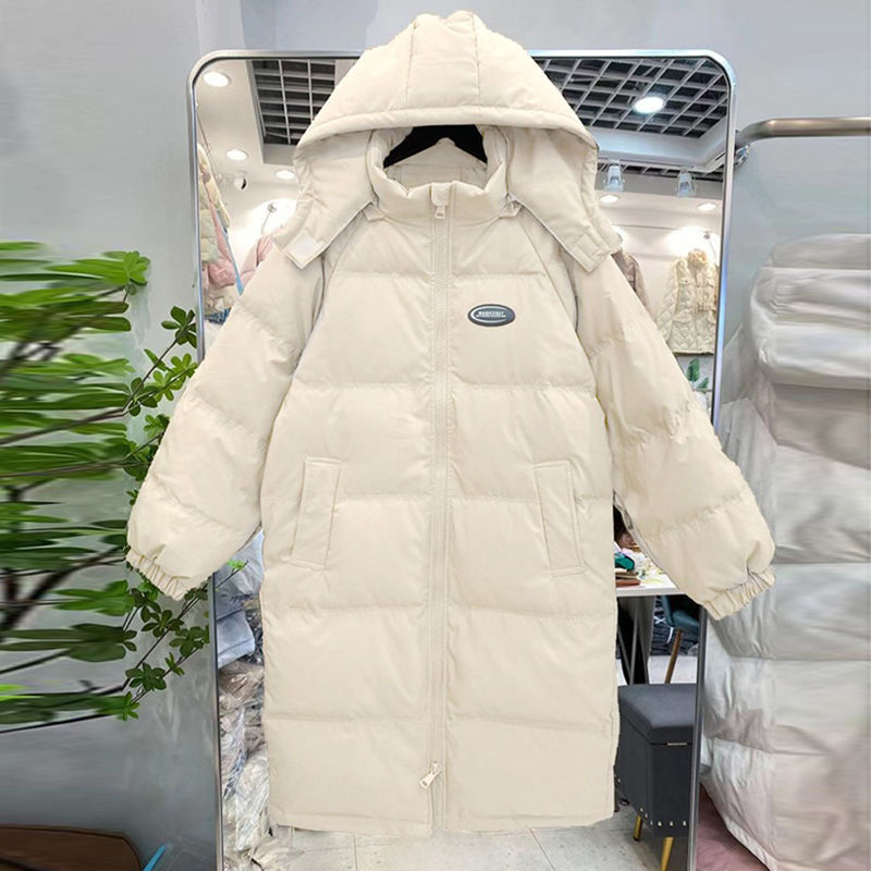 Women's 2025 New Mid-Length Oversized Down Alternative Puffer Coat - Thickened Winter Parka, Longline Quilted Jacket Warm