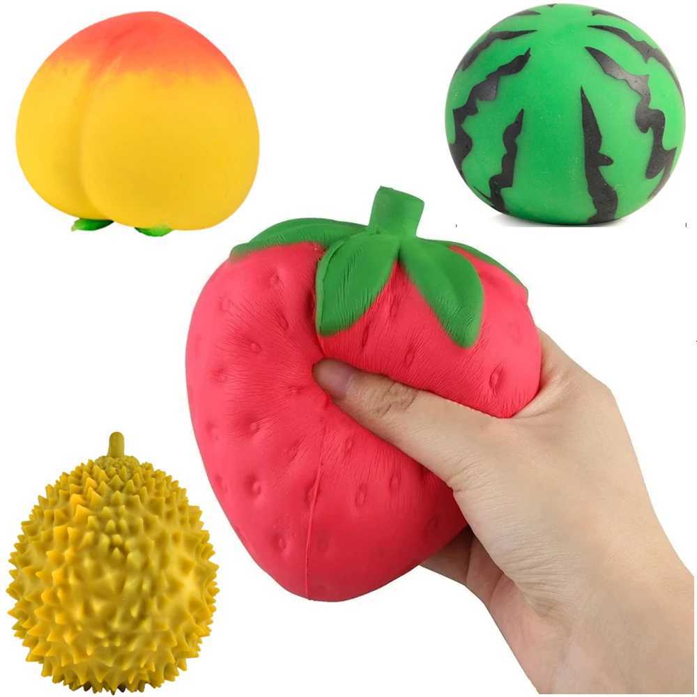 Super Jumbo StrAWberry Squishy Scented Squishy Slow Rising Antistress Toy Kids Grownups Squeeze Squishy Toys 11.5*9 CM Z250807