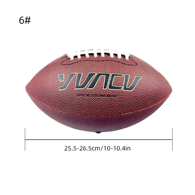 1pc Standard American Football For Youth And Adult Outdoor Sports Game Competition Training Rugby Size 9 6 3 250729