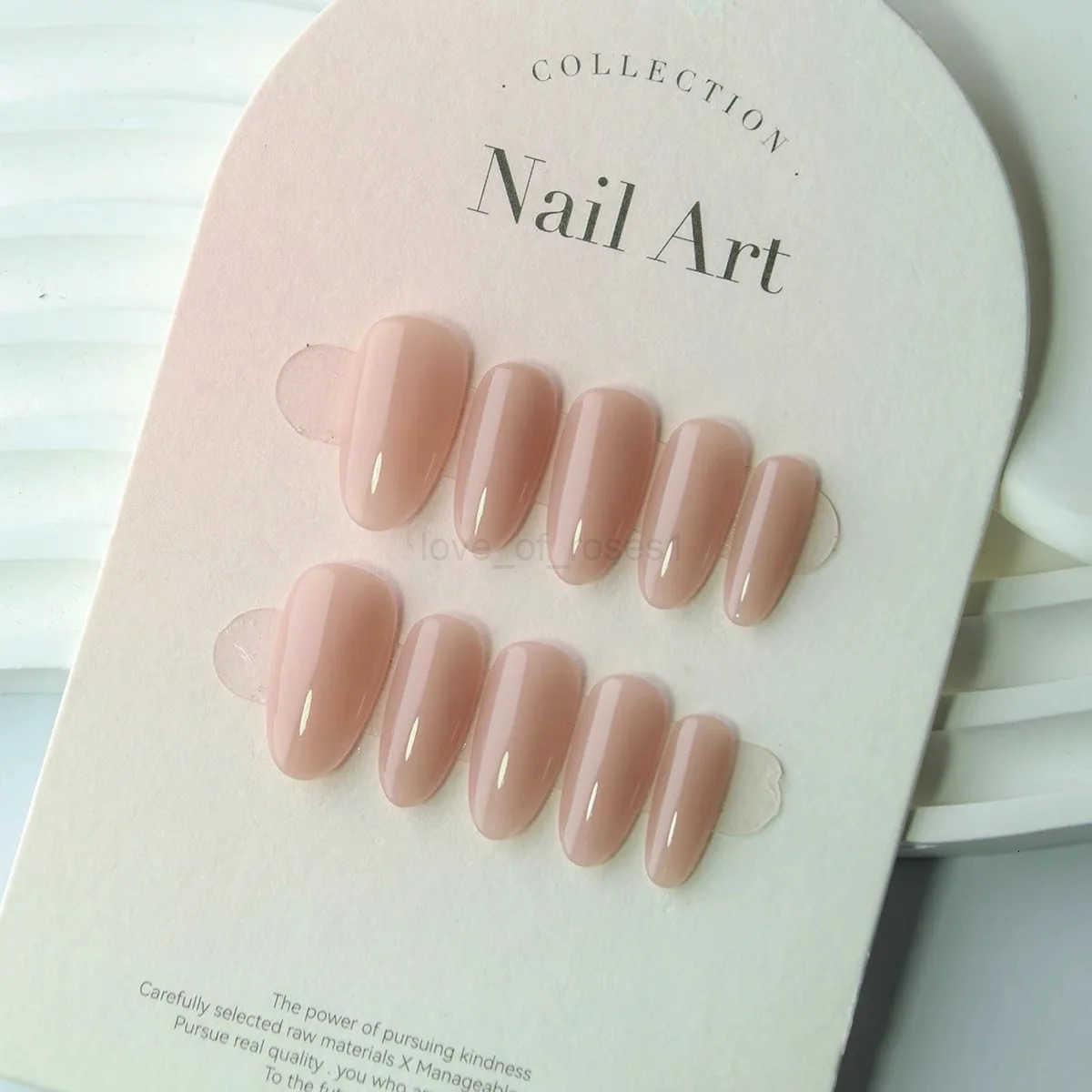 10PCS Handmade Press on Nails Reusable Adhesive False Nails Fake Nails Wearable Manicure Art Finger Tips Decoration Fashionista Z250807