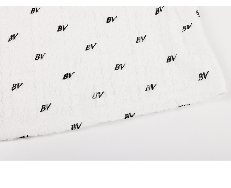 Sweet Ruffled Neck Lace Tops for Women Sheer Long Sleeve Blouses Dressy Autumn Casual Letter Print Shirt 6112717