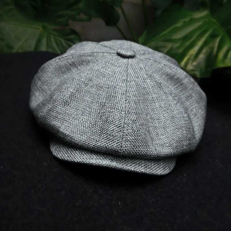 New beret hat Gatsby octagonal hats Retro British Newsboy style for Men and Women Outdoor Universal Casual cs XJ250807