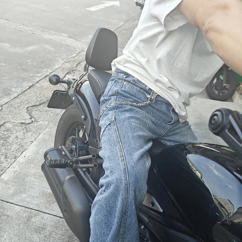 Model Stainless Steel Snake Form Chain For Pants Fashionable Men And Women Ones Waist Accessories Concise Key Chain 250805