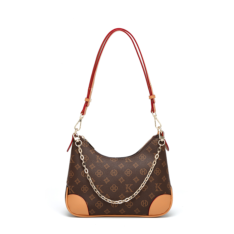 MKF designer bag free shipping Light luxury high-quality retro vintage floral shoulder bag new printed minimalist womens crossbody bag