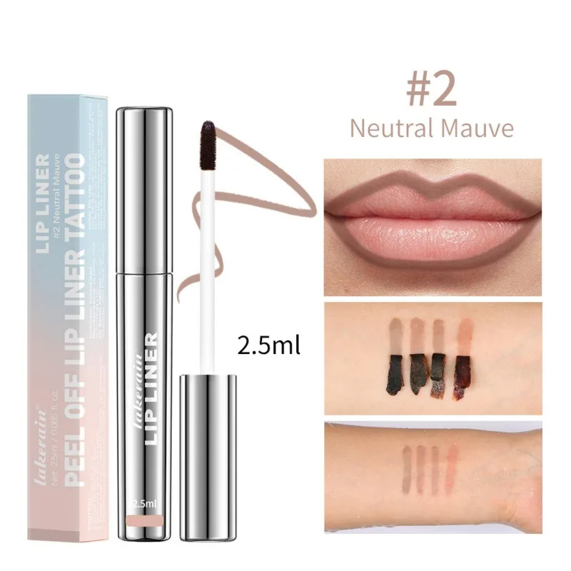 Tattoo Matte Peel Off Enhance Lips Liner Lasting Lip Stain Waterproof Transfer-proof Lipstick Make Up X250806