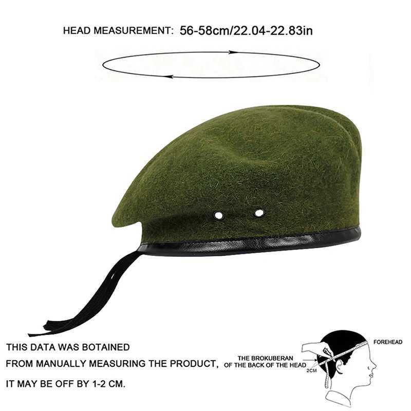 Unisex Solid Color Beret Men Women Painters Hats Autumn Winter Warm Berets Flat Cs XJ250807