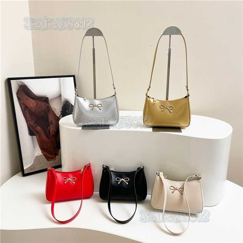 Solid Color Bag for Women 2025 New Niche Summer Fashion Trend Underarm Bag Casual Stylish Single Shoulder Crossbody Bag H250806