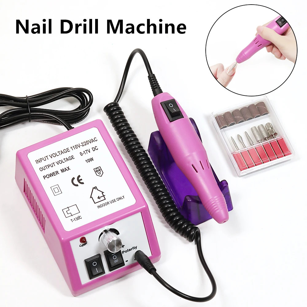 LINMANDA Nail Drill Machine Electric Manicure Milling Cutter Kit For Gel Polish Professional Manicure Tool Salon Equipment 250807