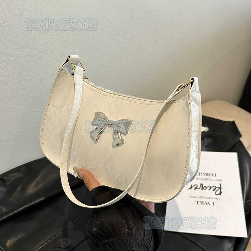 Underarm Bag for Women 2024 New Style Womens Niche Design Butterfly Fashion Shoulder Bag H250806