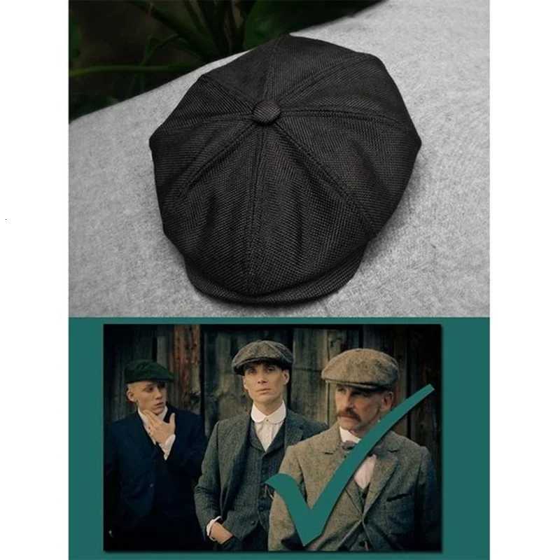 New beret hat Gatsby octagonal hats Retro British Newsboy style for Men and Women Outdoor Universal Casual cs XJ250807