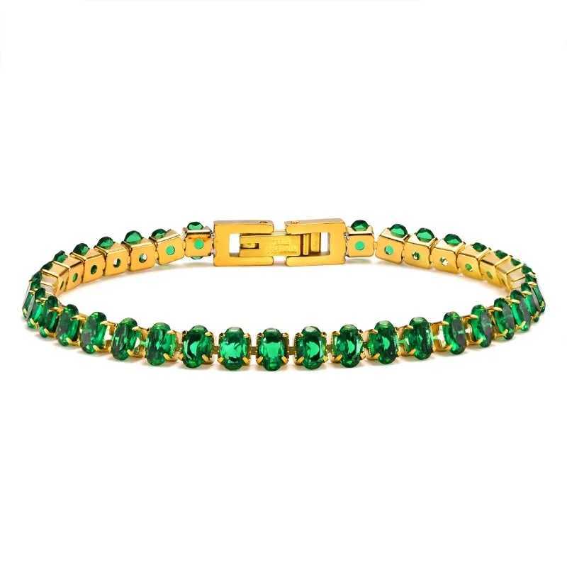 Luxury Vintage Full Set Synthetic Green Crystal Bracelet for Men and Women Elegant Gorgeous Jewelry Holiday Party Hundreds with Pieces W250807