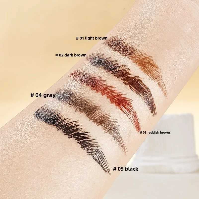 4-Pronged Eyebrow Pencil Waterproof Sweat-Proof Non-Smudge Liquid Eyebrow Pencil Long-Lasting Eyebrow Pencil W250807