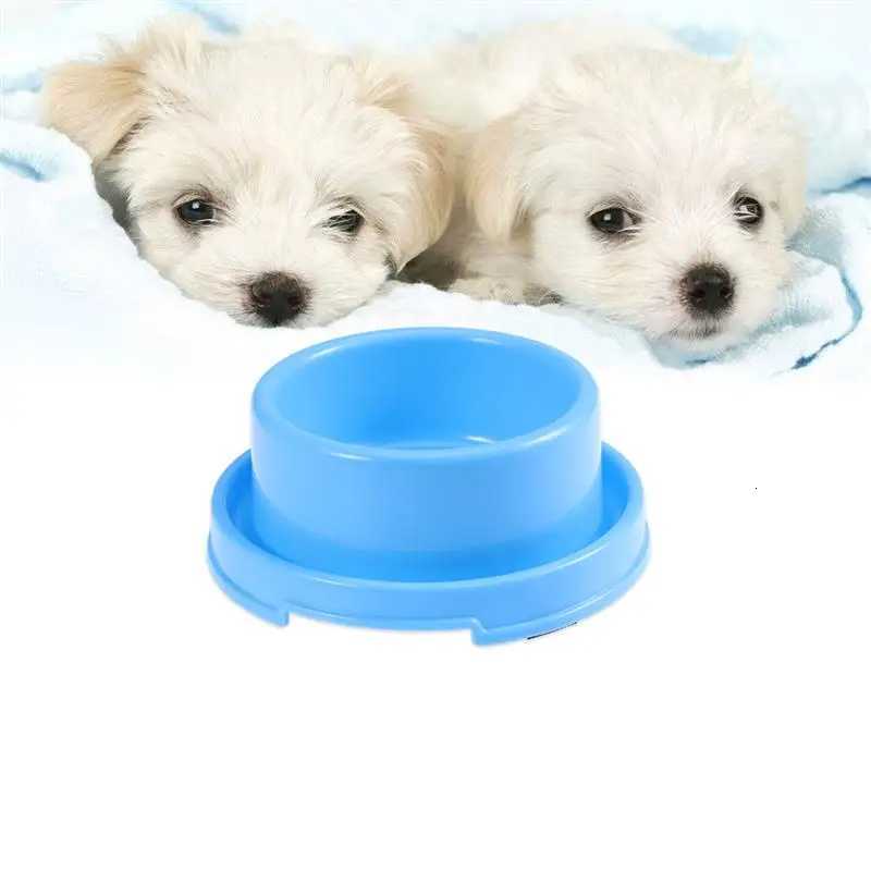 Bowls Bowl Dog Cat Food Pet Feeding Ant Water Proof Feeder Anti Pets Puppy Dish Outdoor Drinking Stainless Dispenser Set Dogs Y250806