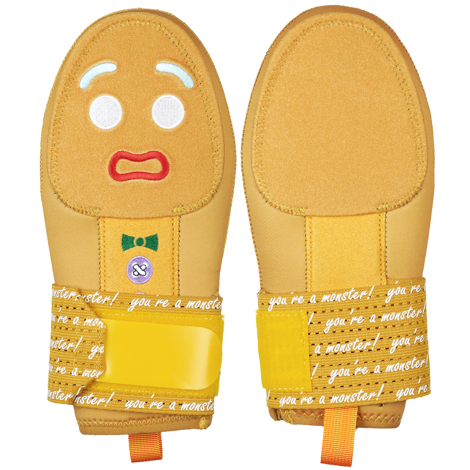 Wholesale Gingerbread-Man Youth Sliding Mitt and Softball Hand Guard Oven Baserunning Mitten Runner Baseball Gloves