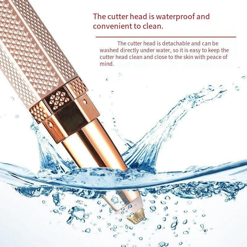 Portable 4 IN 1 Womens Electric Epilator Hair Painless Shaver For Women Bikini Body Facial Eyebrow Trimmer USB Charging 250805