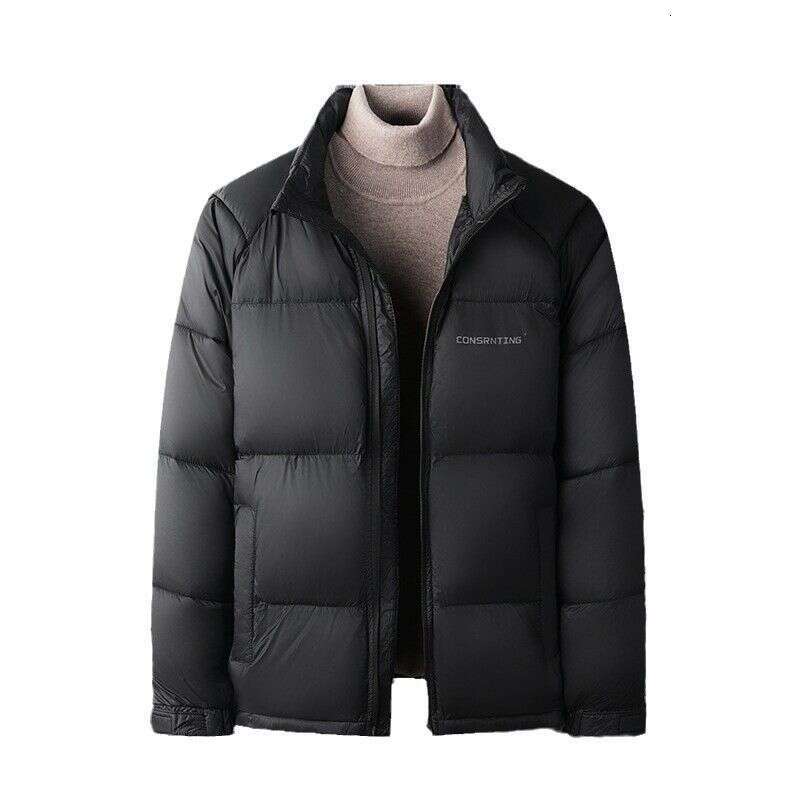 Middle Aged Men's High-End Standing Collar Winter Coat, Super Dad's Outfit, Short And Thick Down Jacket, Cotton Jacket