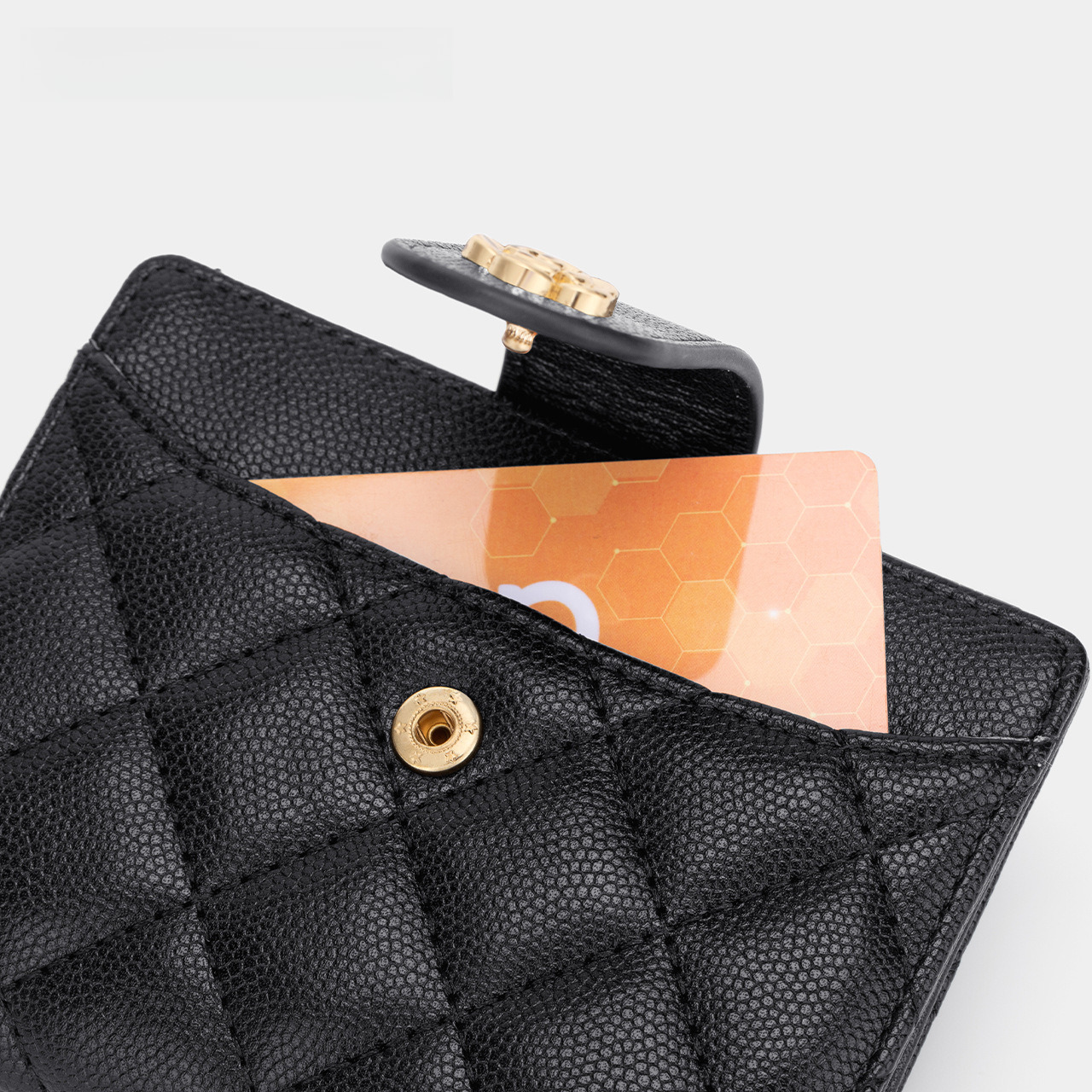 Light Luxury Fashion Women's Genuine Leather Wallet Free Shipping, Designer Trendy Brand High-end Short Handbag Diamond Grid Exquisite Card Holde