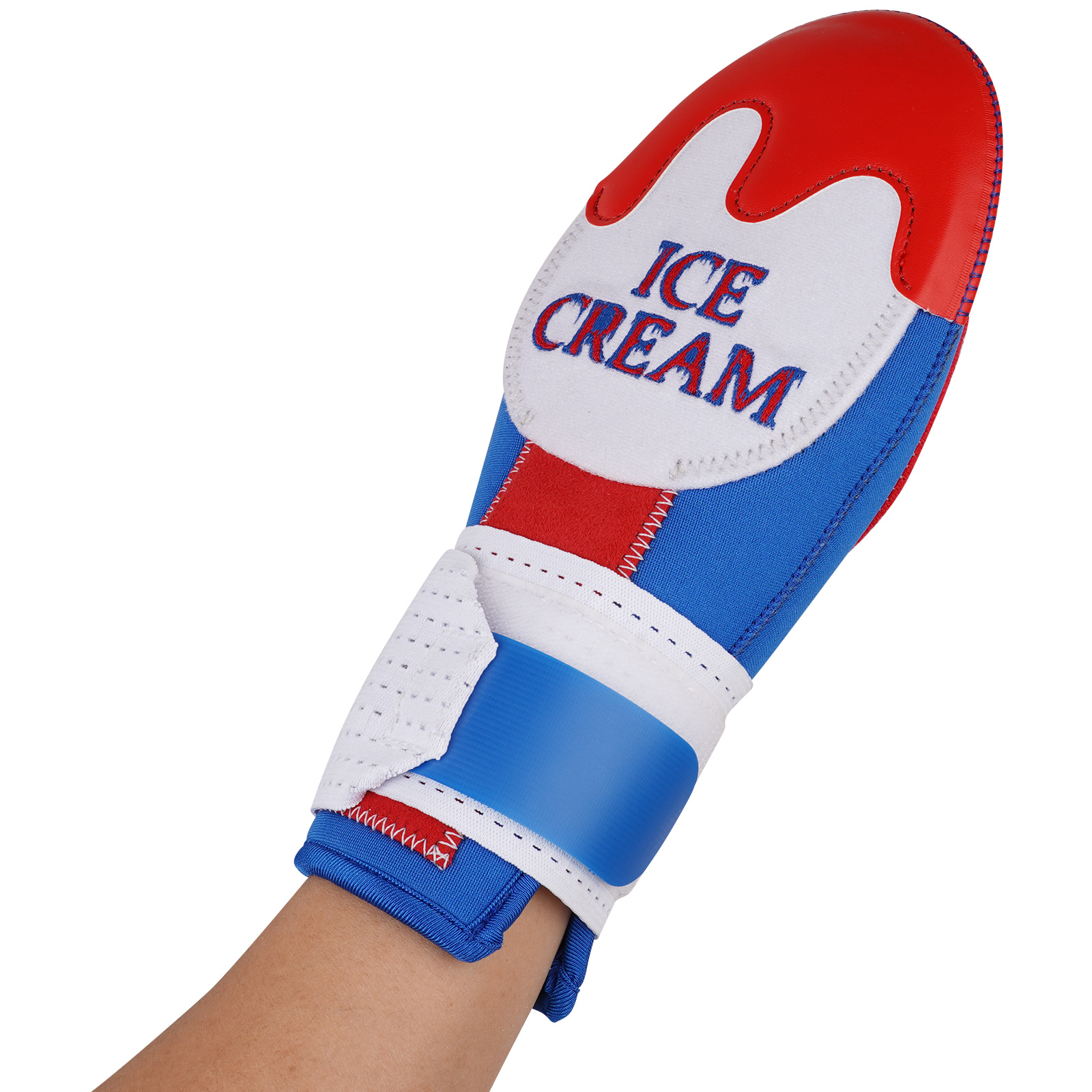 Wholesale Blue Ice-cream Sliding Mitt Funny Slide Glove Softball Hand Guard Youth Green Baseball Oven Baserunning Mitten Baseball Runner