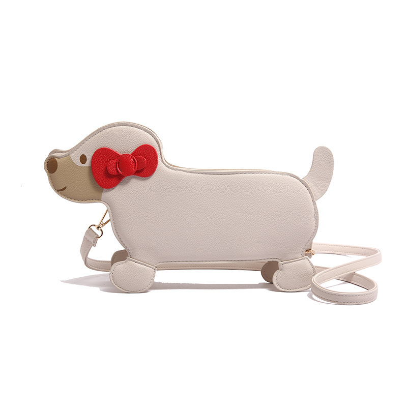 Free shipping designer 2025 New Large Capacity Irregular Bag Cartoon Quirky Girl Shoulder Bag Cute Puppy Shape Crossbody Bag