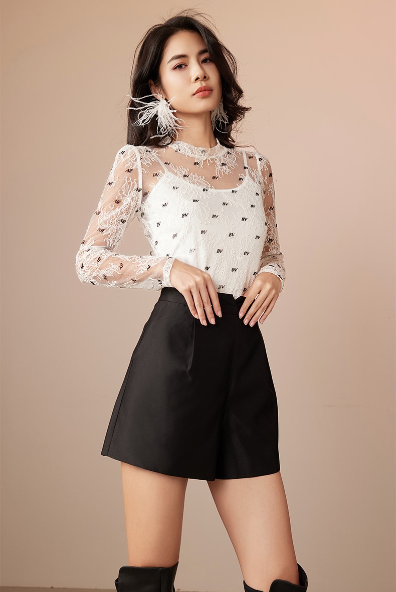 Womens Shorts Dressy High Waisted Wide Leg Tailored Shorts Pleated Business Casual Work Trouser Shorts With Pockets 6113653