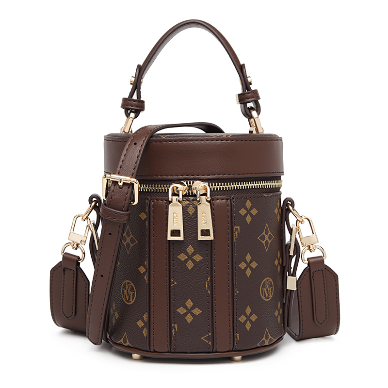 MKF designer free shipping Light luxury High quality casual barrel shaped bag versatile classic fashion handbag for woman dh911761540