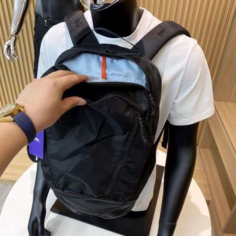 Simple Men's And Women's Waterproof Nylon Multifunctional Outdoor Zipper Sports Backpack, Casual Backpack