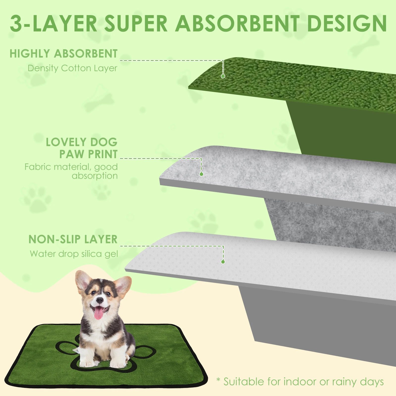 2Pcs Dog Pee Pad Blanket Reusable Absorbent Puppy Training Pad Washable Breathable Cooling Summer Sofa Bed Car Seat Cover 250804