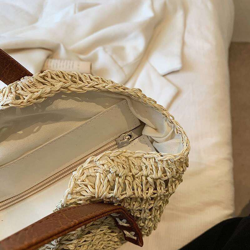 Fashion trendy bag for beach travel, women's handbag, shoulder bag, large capacity