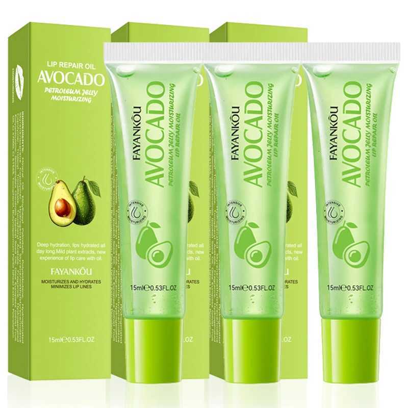 1/2/3pcs Avocado Moisturizing Lip Oil Cream Plump Lips Lotion Hydrating Lipstick Lip Balm Beauty Lips Plumper Skin CareXJ250807