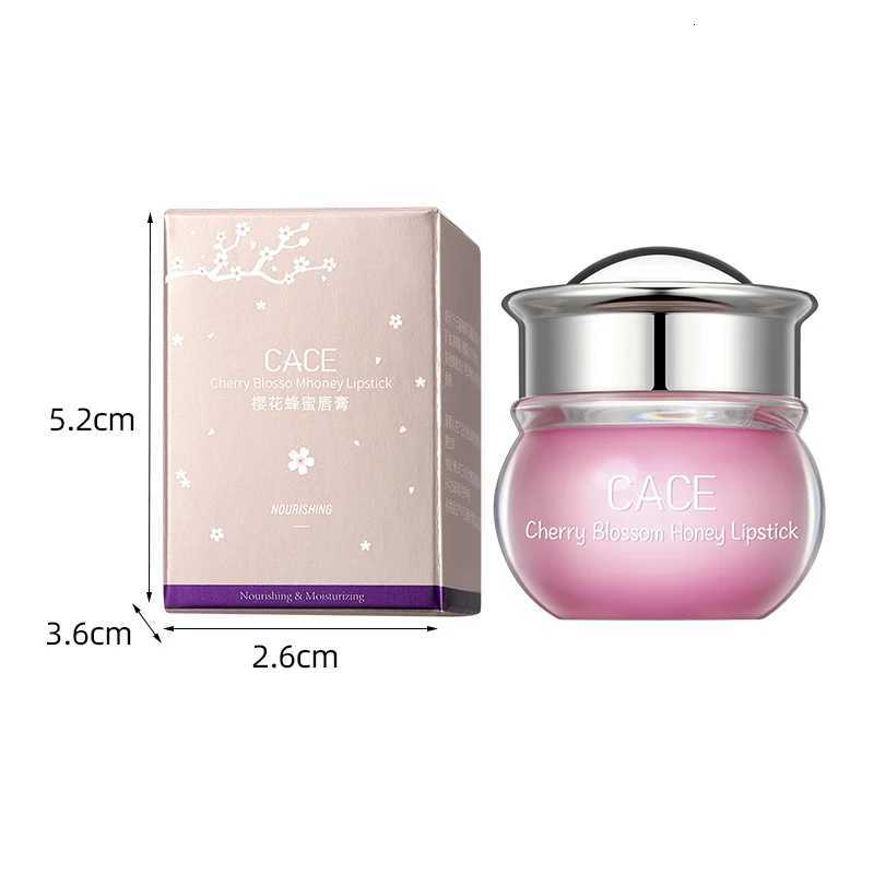 Pink Cherry Honey Moisturizing Lip Mask Peach Natural Unisex Lip Oil Nourishing Fade Lip Lines Lip Blam Lip Care Beauty MakeupXJ250807