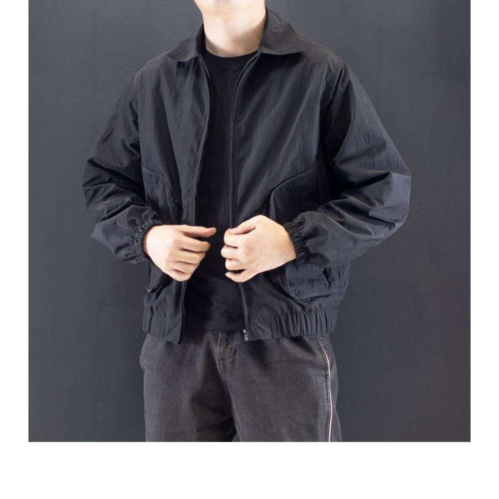 Purchase By Size Chart 2024 Spring And Autumn New Coat Brand Workwear Casual Jacket Trendy Versatile Men's Wear