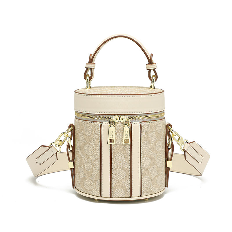 MKF designer free shipping Light luxury High quality casual barrel shaped bag versatile classic fashion handbag for woman dh911761540