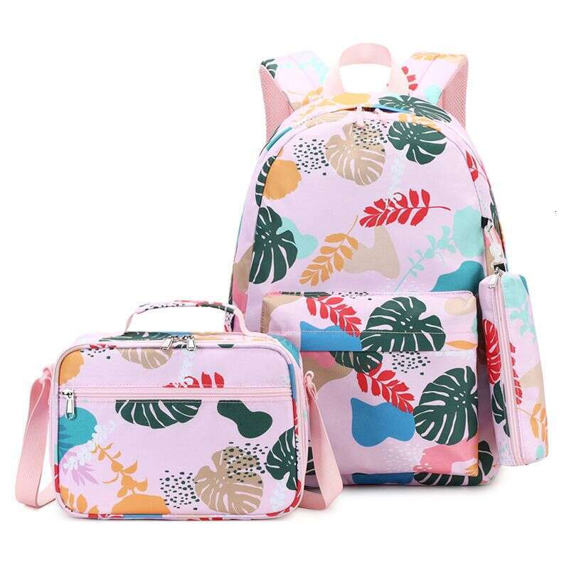 Women's Bags Trend Printed High School Student Backpack
