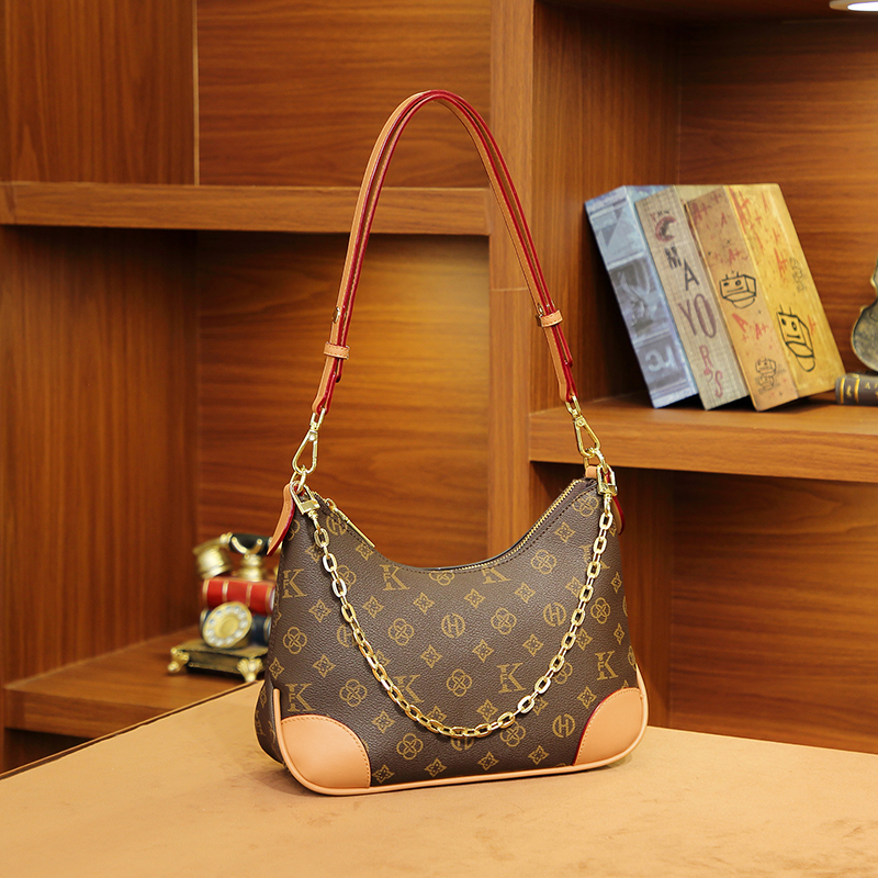 MKF designer bag free shipping Light luxury high-quality retro vintage floral shoulder bag new printed minimalist womens crossbody bag