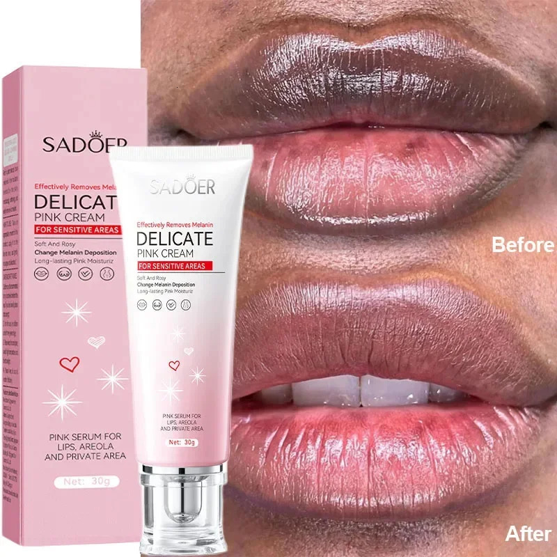 Fast Pink Lip Bleaching For Dark Lips Remove Melanin Lip Balm Sexy Rose Magic Lip Oil Whitening Moisturizing Makeup 250712