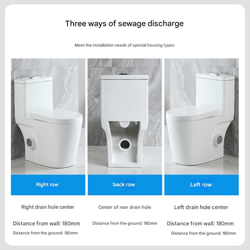 Durable Small Home Bathing Solution: Multi-Directive Drainage System by President Tao